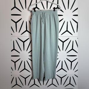 Alfred Dinner Soft Blue Drawstring Pants – Coastal Grandma Style – Size 14